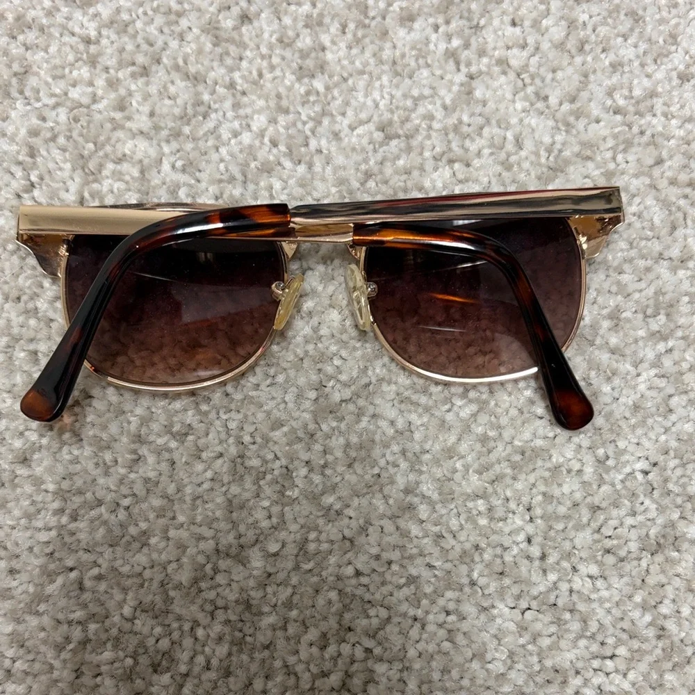 Crewcuts Gold Frame Sunglasses with Brown Lenses